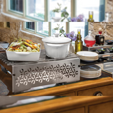 Rosseto Iris Multi-Chef™ Stainless Steel Warmer Kit 7in.